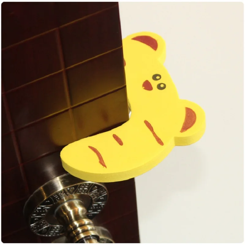 10 шт./лот заглушка для двери с милыми животными защиты детей от пальцев |