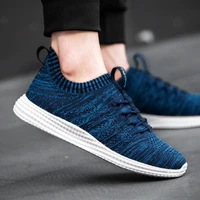 fashionable mens breathable sports shoes lace up mens shoes lightweight couple shoes walking casual shoes zapatillas hombre