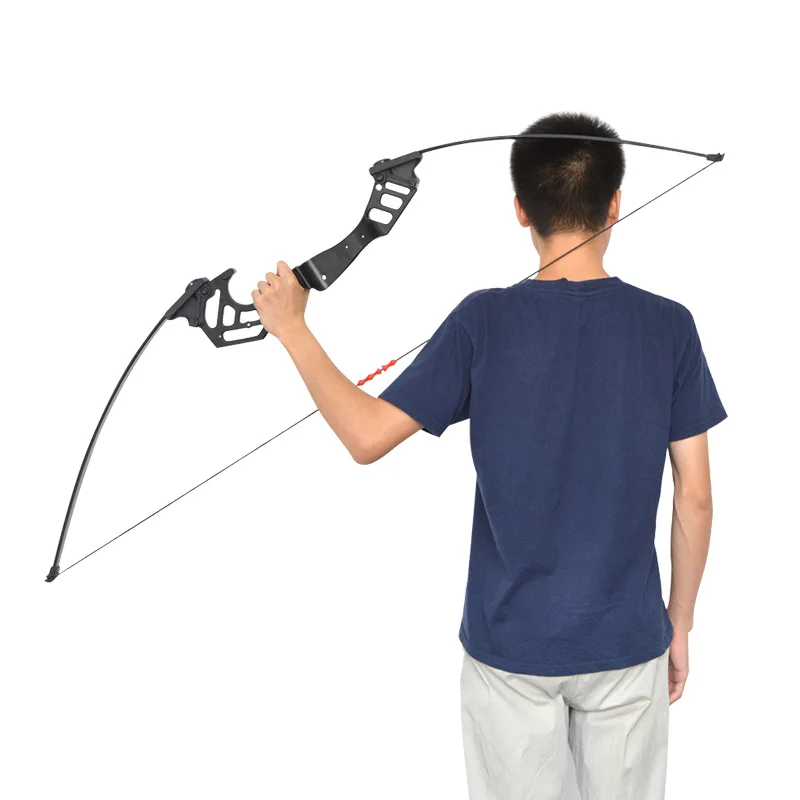 35 фунтов прямой Тяговый лук для стрельбы из лука 53 дюйма мощный задний охоты