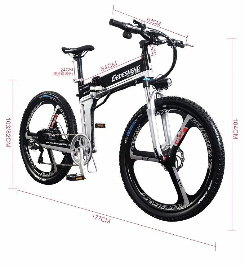 LOVELION 26 48 В литиевая батарея электрический велосипед Mtb скрытый 500 Вт высокоскоростной мотор Abs тормоз складной электрический велосипед Горный