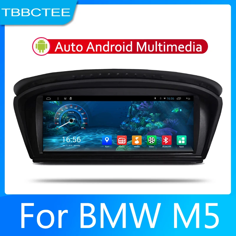 Для BMW M5 2004 2005 2006 2007 2008 2009 CCC CIC 1080P IPS LCD экран Android 8 Core автомобильное радио BT 3G4G AUX GPS