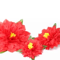 peony production 33cmred magic tricks funny stage empty hand appearing flower magic gimmick