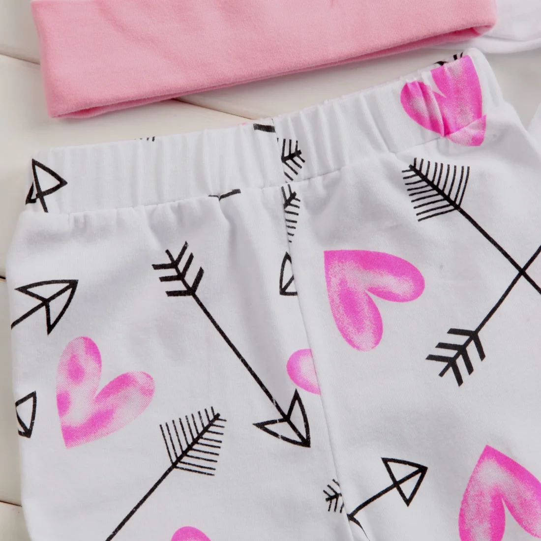 Одежда для новорожденных и маленьких девочек Комбинезон боди + штаны комплект