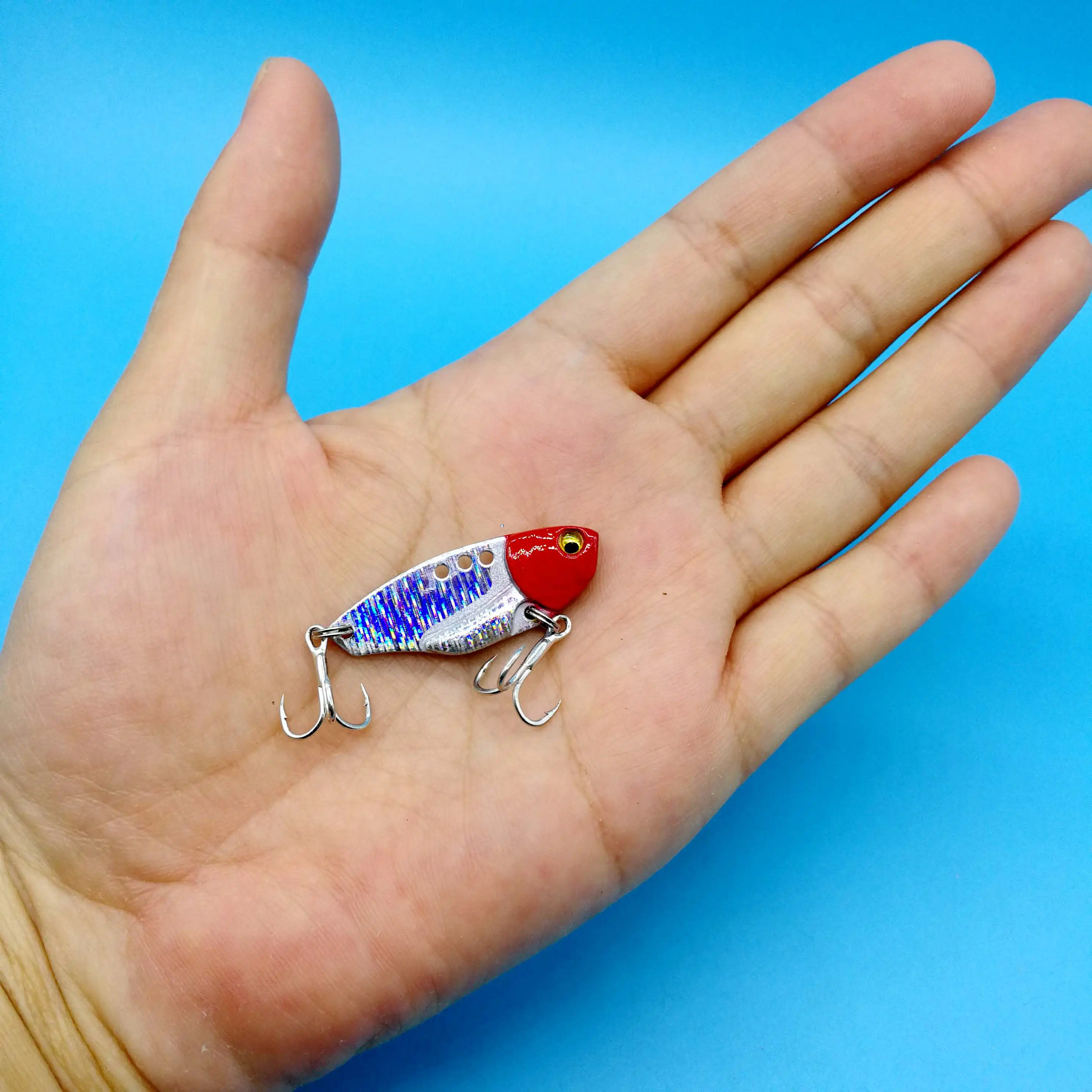 

HOOFISH 10PCS/LOT Metal VIB Fishing Lure 6g/9g/13g/17g/22g Crankbait Vibration Bait Isca Artificial Vibe for Bass Pike Perch