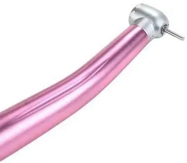

Dental Handpiece 2pcs Pink Colorful Stainless Graceful Body High Velocity Supplies 2H Oral Kit