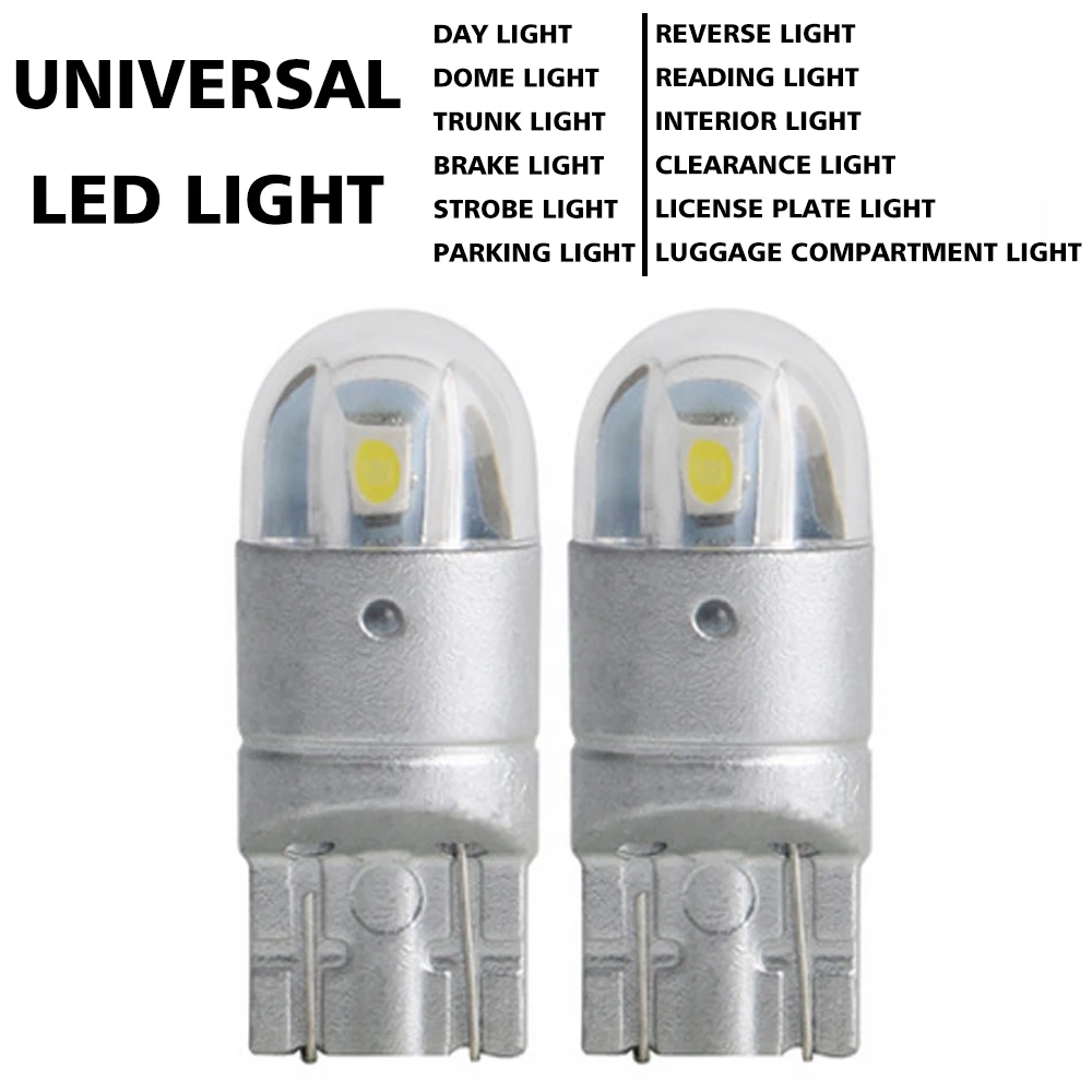 Светодиодная лампа T10 W5W 3030 SMD 168 194 автомобильные аксессуары внутренние