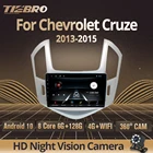 Автомагнитола TIEBRO, 2DIN, IPS, Android 10,0, для Chevrolet Cruze J300, J308, 2012-2015