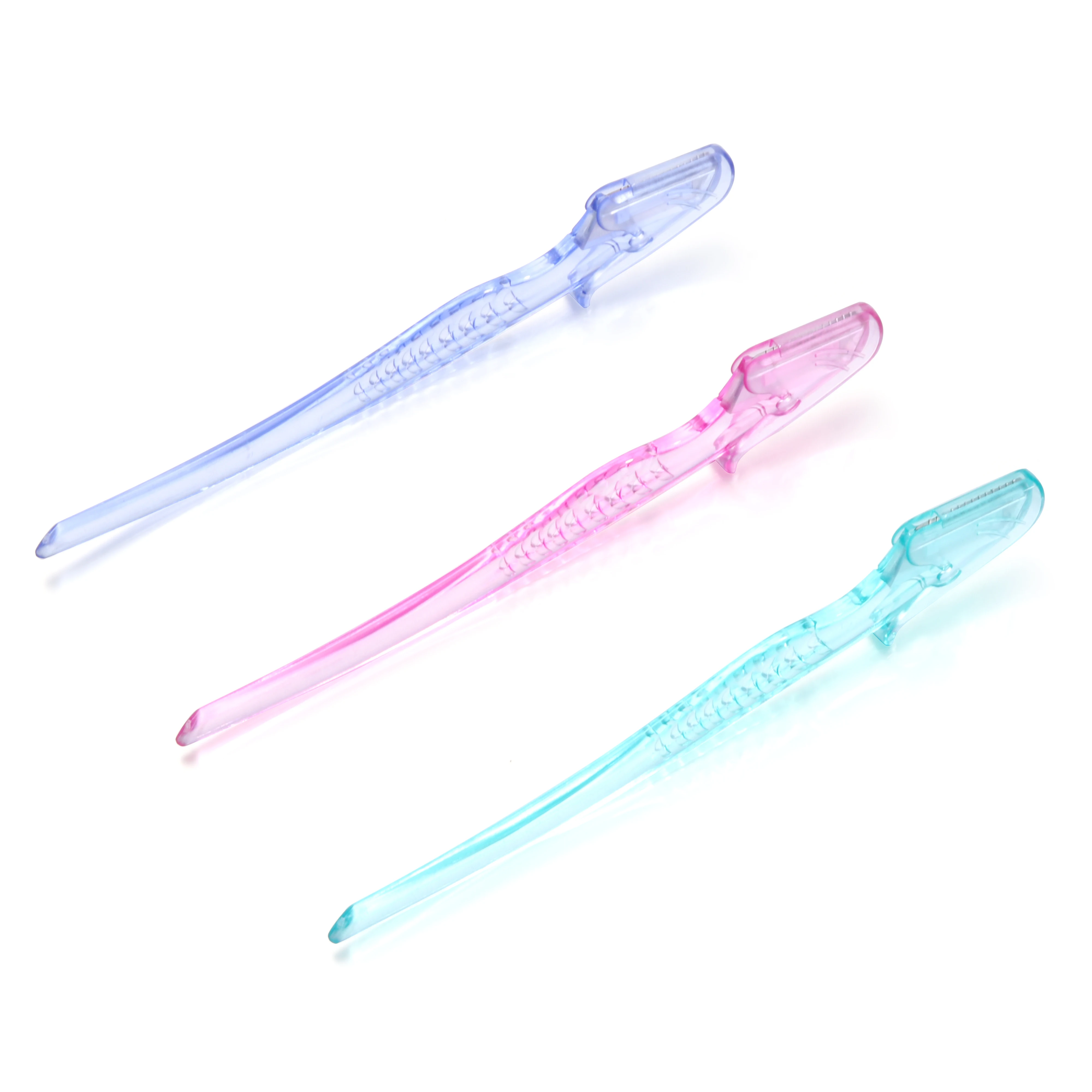 Цветной триммер для бровей 1/2/3 шт. бритва волос на лице Женская безопасное