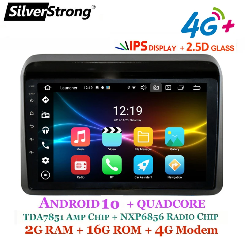 SilverStrong IPS Android10.0 автомобильный аудио для Suzuki Ertiga Android Maruti 2018 + Carplay GPS DSP