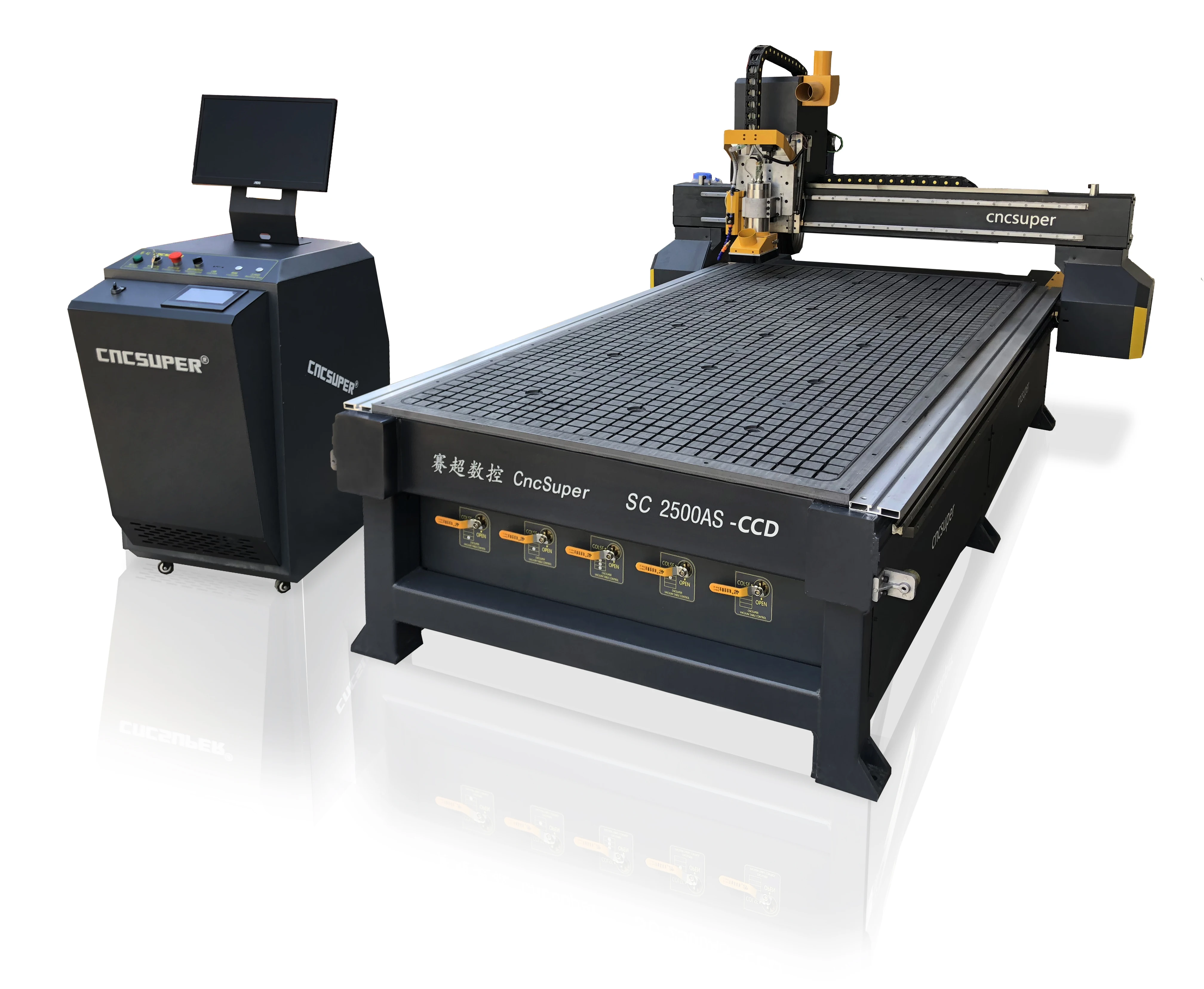 Сертифицированный CE акриловый фрезерный станок с ЧПУ 3D камерой и осциллирующим