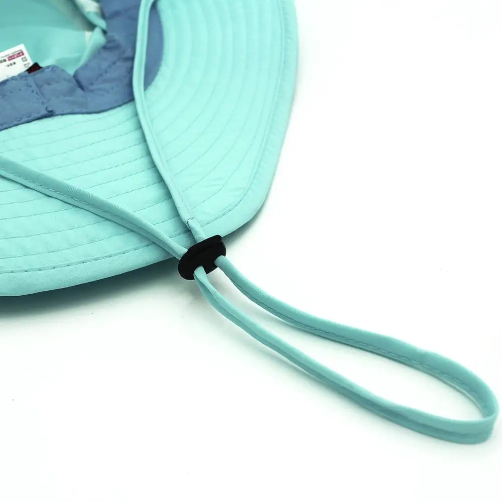 

Connectyle Mens Women Lightweight UPF 50+ Wide Brim Safari Quick Dry Sun Hat Female UV Protection Fishing Hat with Strap Cool