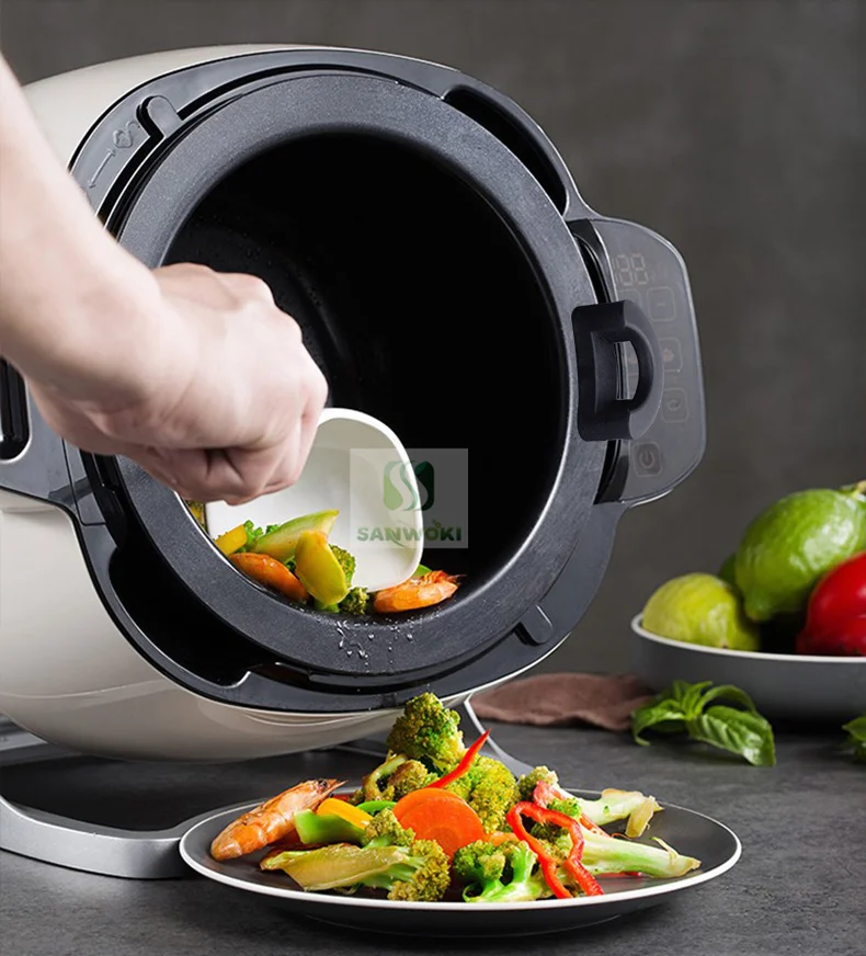 2000w Intelligent cooker machine automatic stir fryer 6L Chinese dishes cooking Multifunction robot | Бытовая техника