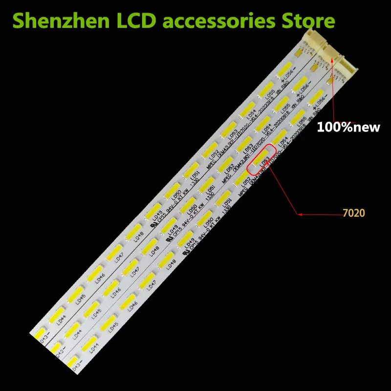 

for NEW L42F2550E LED42B30-3D 67-H73108-1A0 LVF420CMOT 42inch use aluminium 100%new LCD TV backlight bar