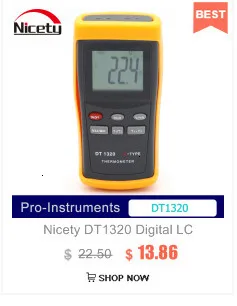 Nicety TC811B цифровой Бесконтактный двойной модели тахометр rpm метр с памятью для макс/мин/последнее значение Null