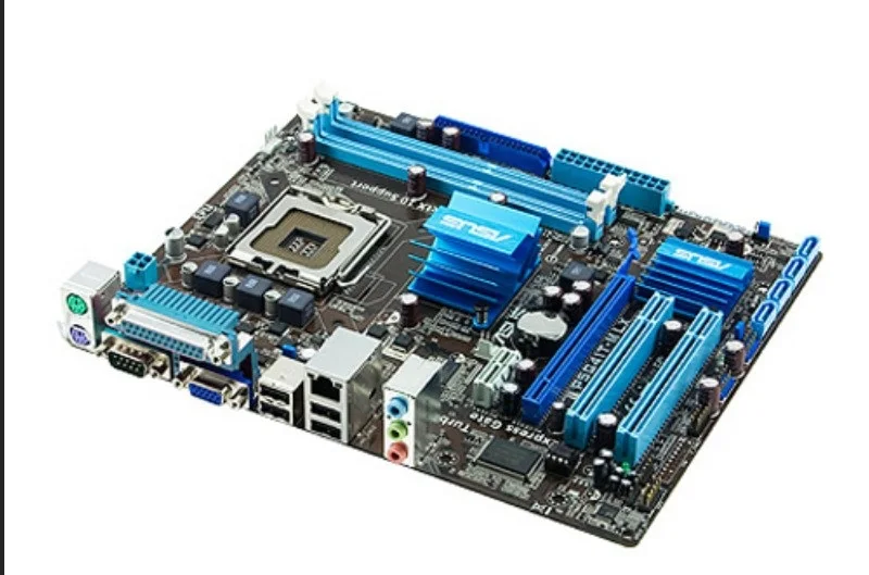 Asus P5G41T-M LX настольная материнская плата G41 Socket LGA 775 для Core 2 Duo DDR3 8G SATA2 VGA uATX