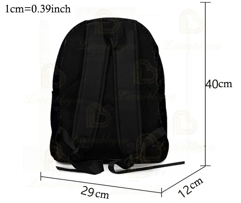 

Anime My Hero Academia Bag Cosplay Accessories School Student 3D Print Backpack Teenager Boys and Girls Backpacks