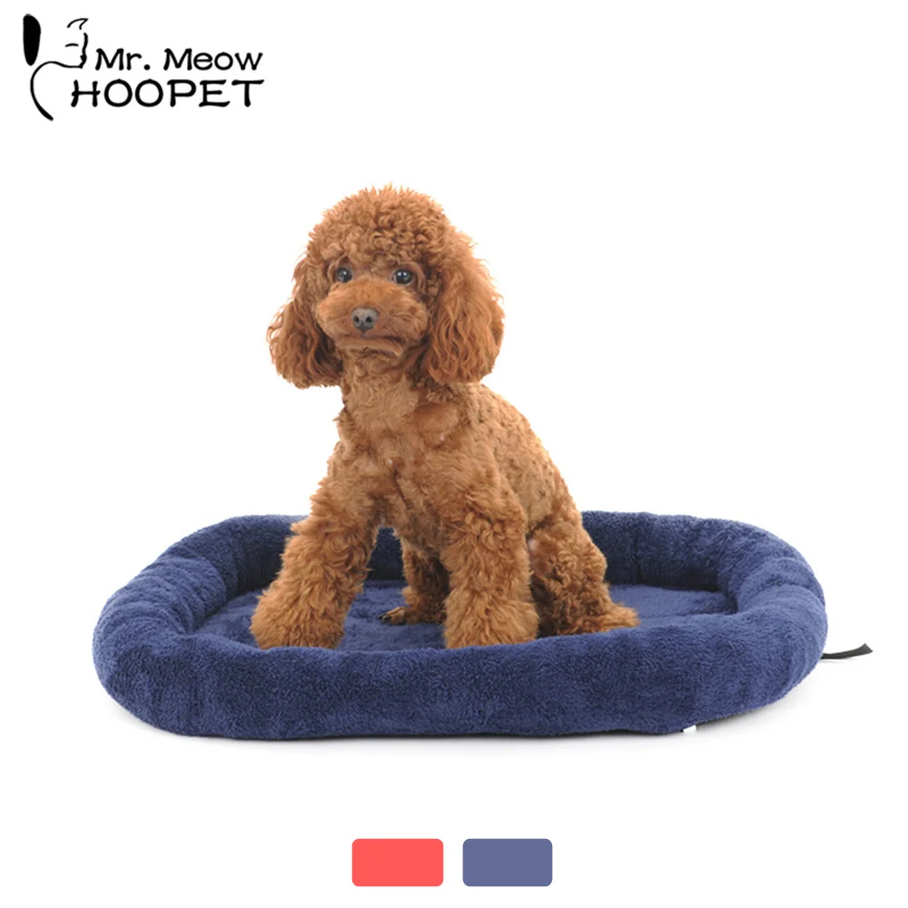 Hoopet мягкая кровать для питомцев теплый бархатный диван складной матрас подушка
