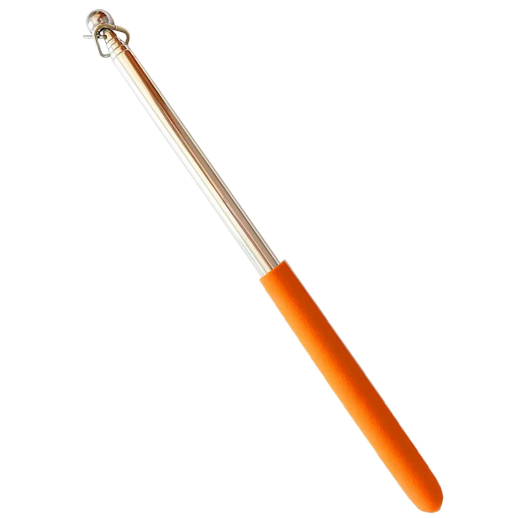 1 м телескопическая Нержавеющая сталь флагшток руководство полюс для школы