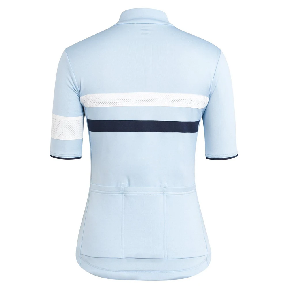 

Women Cycling Jersey Short Sleeve Slim Full Zipper Outdoor Training Shirt MTB Moutain Bike Tshirt Female Summer Cycle Clothig