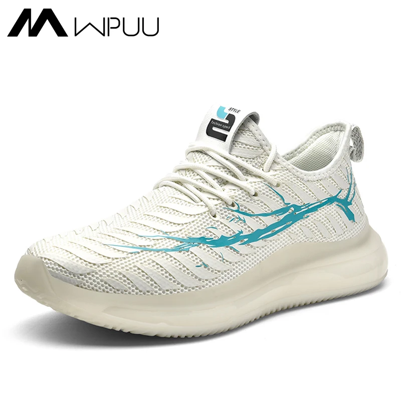 

Men's Casual Male Sneakers Fashion Athletic Trainer Mesh Walking Jogging Comfortable Tennis Running Luxury Sports Shoes For Men