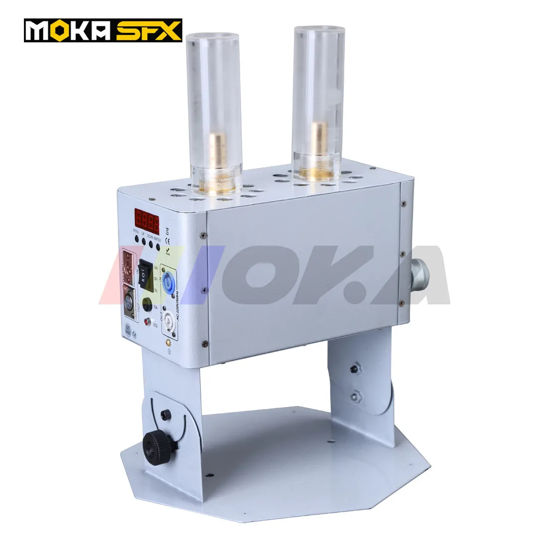 

Сценический DMX 512, двухтрубный светодиодный CO2 струйный аппарат с эффектами крио, для съемки ангелов, 8-12 метров, светодиодный CO2 струйный аппа...