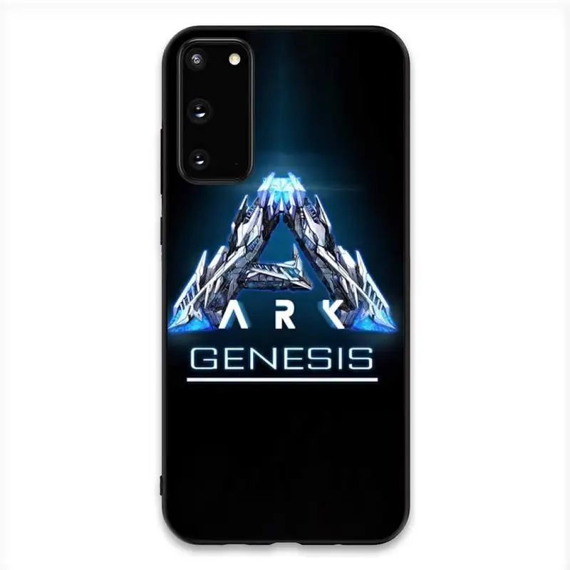 

FHNBLJ ark survival evolved Black TPU Soft Phone Case For Samsung S20 S10 S8 S9 Plus S7 S6 S5 Note10 Note9 S10lite