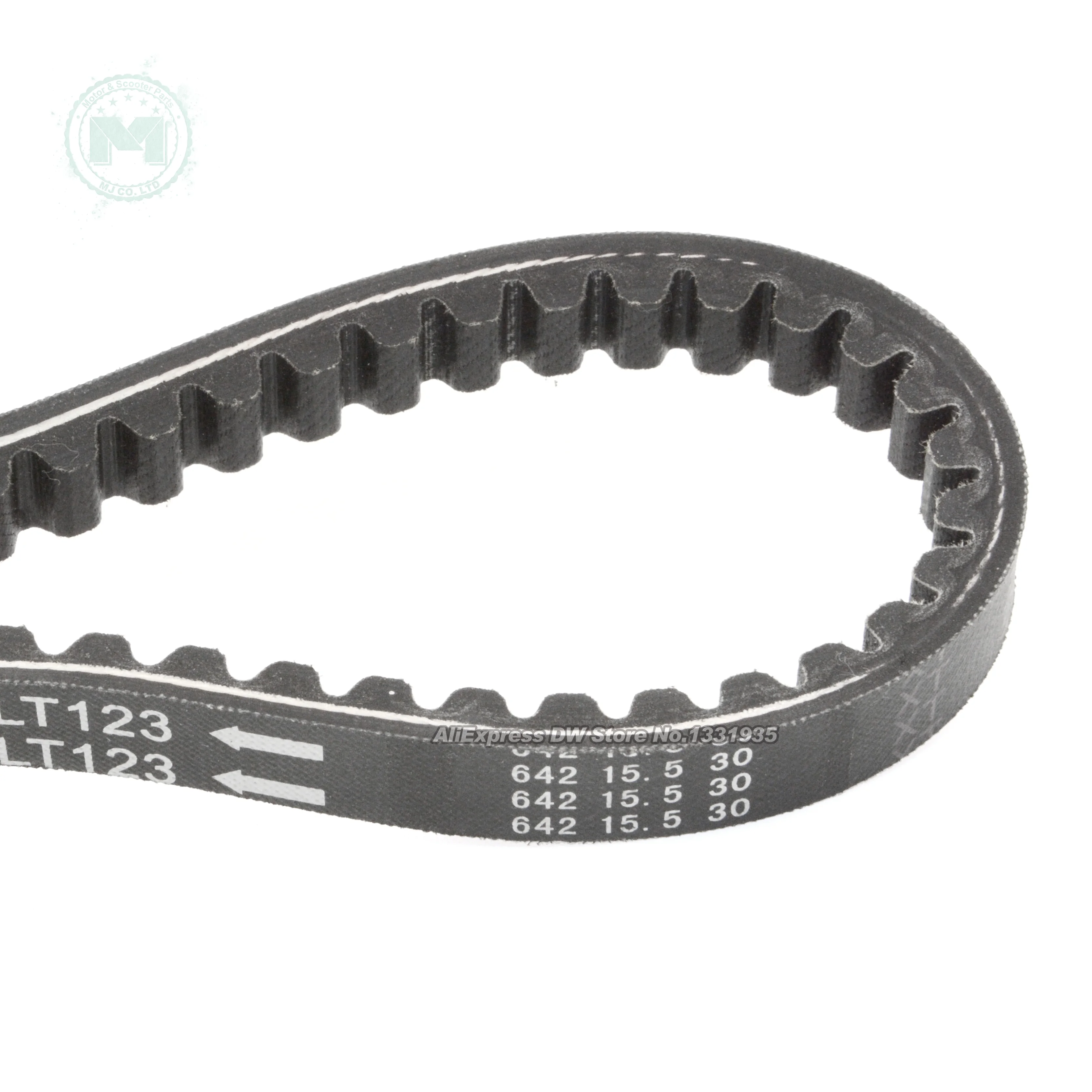 Мотоцикл Скутер мопед высокое качество резиновый Modeified приводной ремень 642 15 5 для
