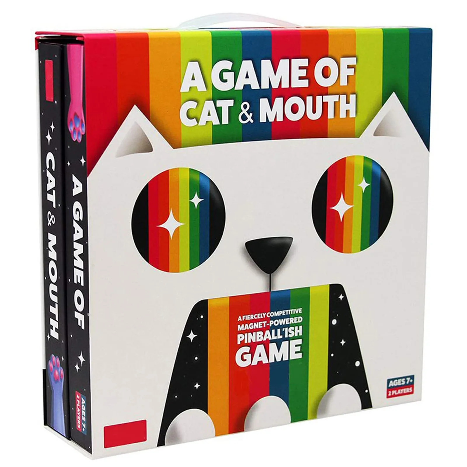 

A Game of Cat & Mouth, Fiercely Competitive, net-Powered Game for 2 Players, Christmas Birthday Gifts for Kids