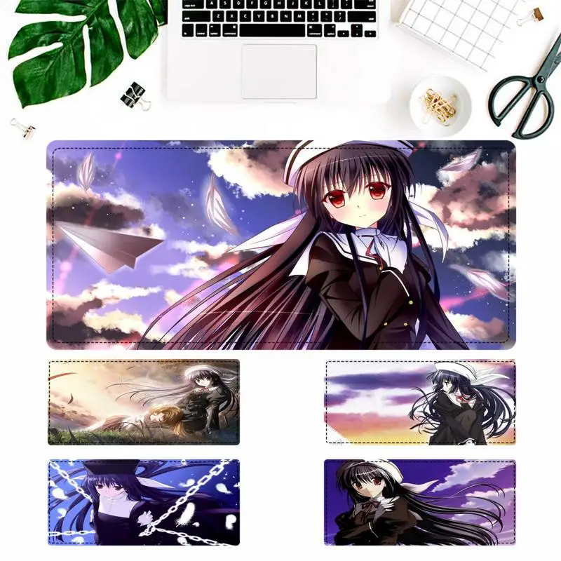 

Cartoon Ef A Tale Of Memories Yuuko Amamiya Mouse Pad Gaming MousePad Big Mouse Mat Desktop Mat Computer Mouse pad For Overwatch