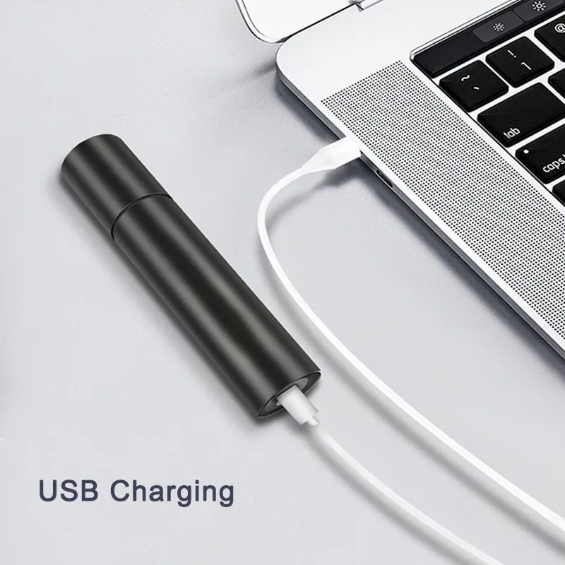 USB-фонарь TOPCOM Аккумуляторный ультрафиолетовый нм 3 Вт | Лампы и освещение