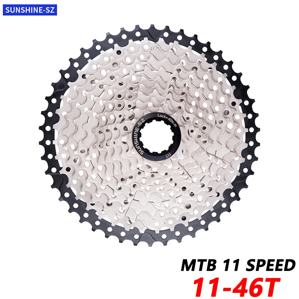 

SUNSHINE Mountain Bike 11 Speed 11-46T Cassette 11S HG Freewheel 11V K7 MTB Sprockets Parts For M7000 M8000 M9000 X1 X01 NX XX1