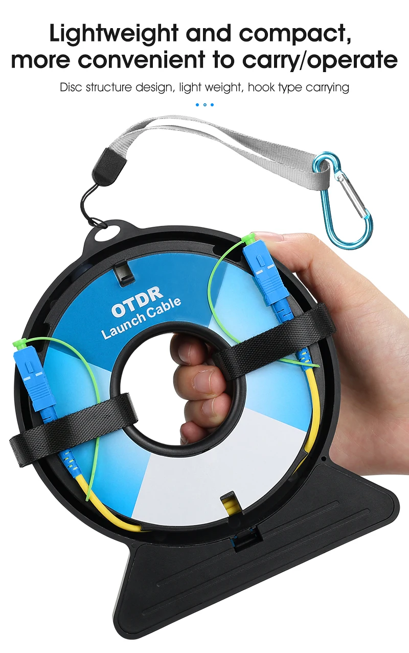 SC/FC/ST/LC-APC/UPC OTDR уничтожитель мертвой зоны волоконные кольца 150 м