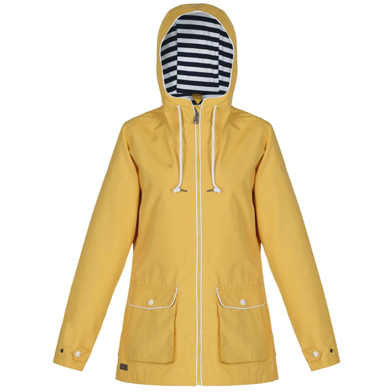 

Jacket Women Casual Spring Autumn Long Sleeve Jacket Tops Outwear Stripe Thin Coat Hooded Tops Pocket Jackets Womens Clothing