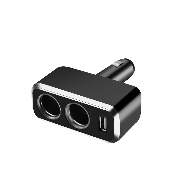 Дистрибьютор питания Shunwei 1 2 диапазона USB прикуриватель с возможностью поворота