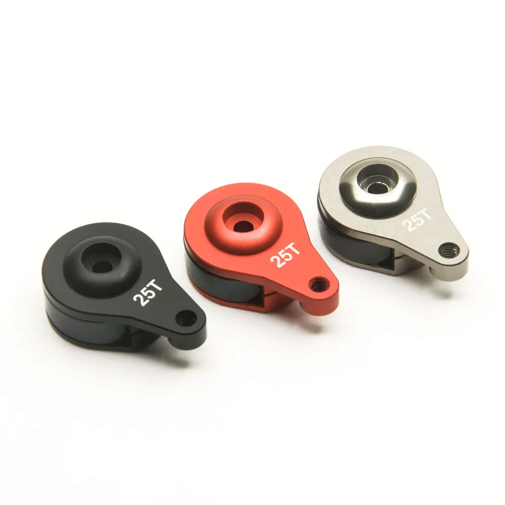 Сервопривод AXSPEED из алюминиевого сплава 25T рулевой гудок 15 мм с одним отверстием