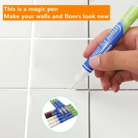 1pcs waterproof tile gap repair pen color tile refill grout pen mouldproof filling agents wall porcelain bathroom paint cleaner
