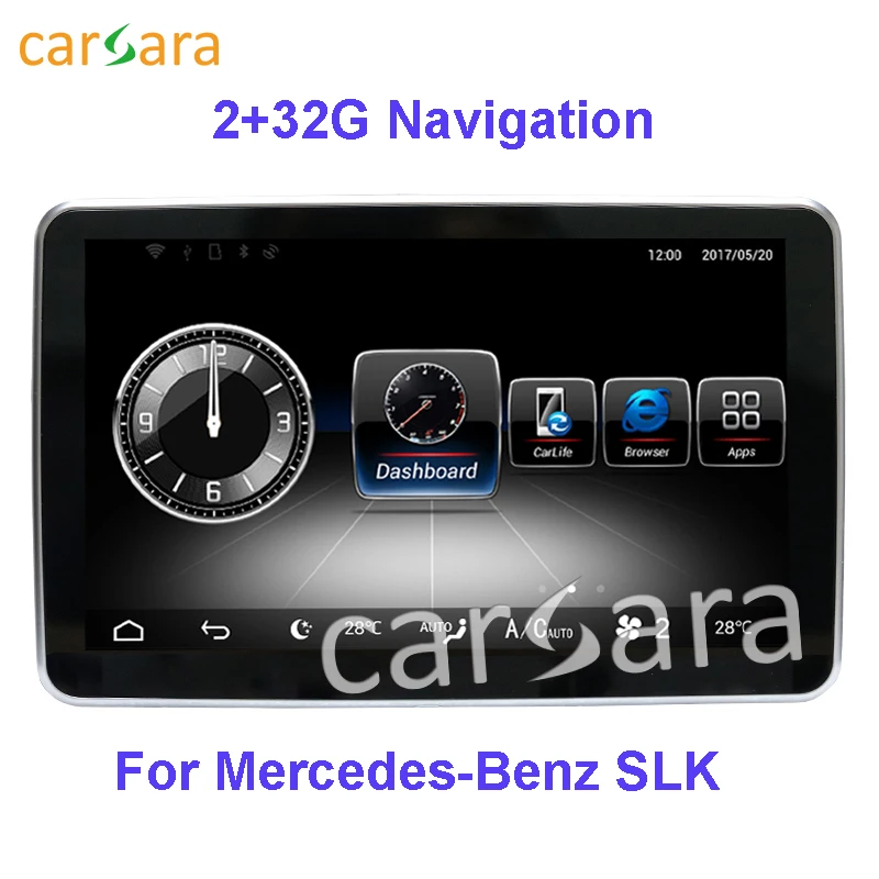 

2G RAM 32G ROM Auto multimedia stereo System Stereo for Mercedes Bens SLK R172 2011-2015