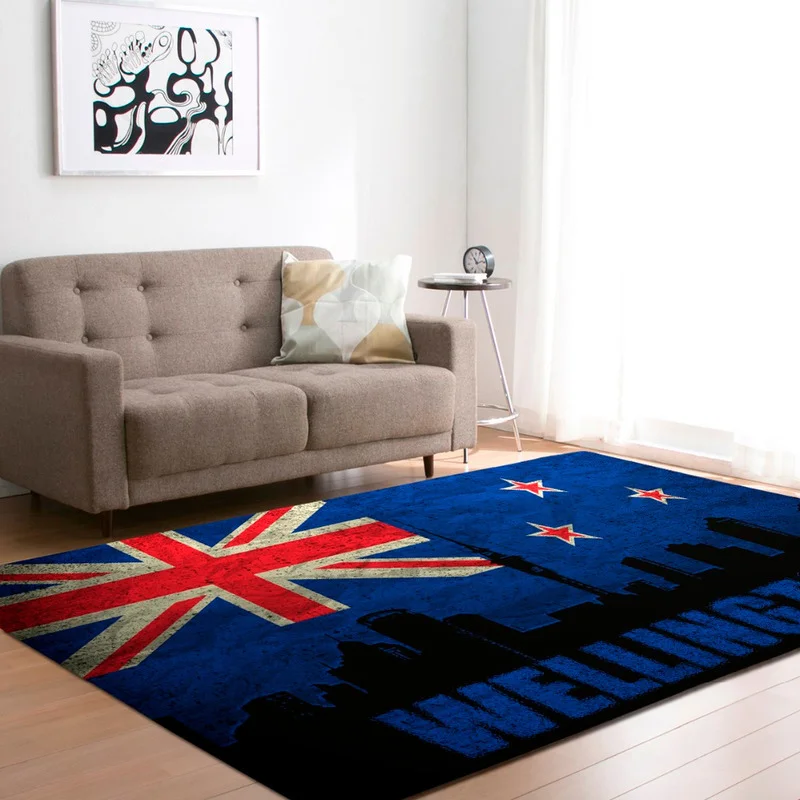 

Living Room Flag Carpet Flag Bedside Carpet Children Crawling Play Mat Tapetes De Sala Decoration Salon Rug for Living Room