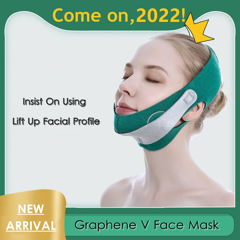 

Повязка графеновая с V-образным вырезом для подтяжки кожи лица