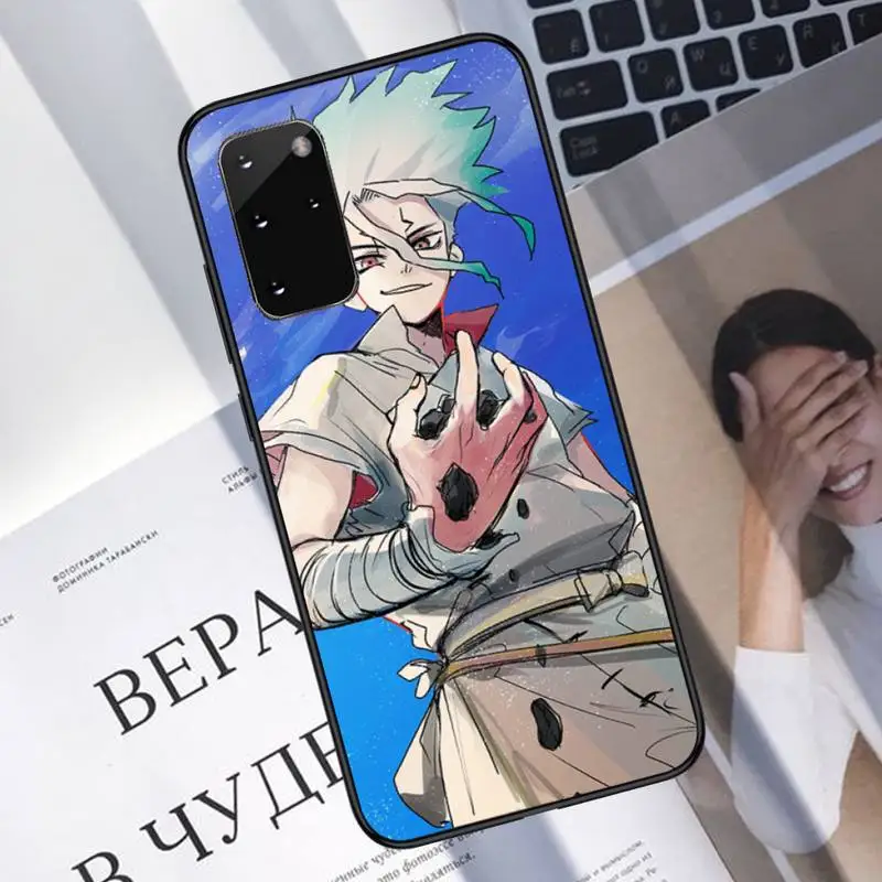 

Anime Dr.STONE Phone Case For Samsung A40 A31 A50 A51 A71 A20E A20S S8 S9 S10 S20 Plus note 20 ultra