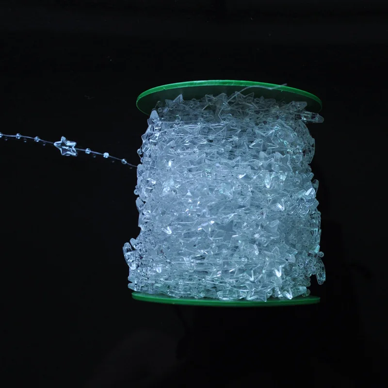 60 метров/рулон искусственная леска в форме звезды 15 мм | Дом и сад