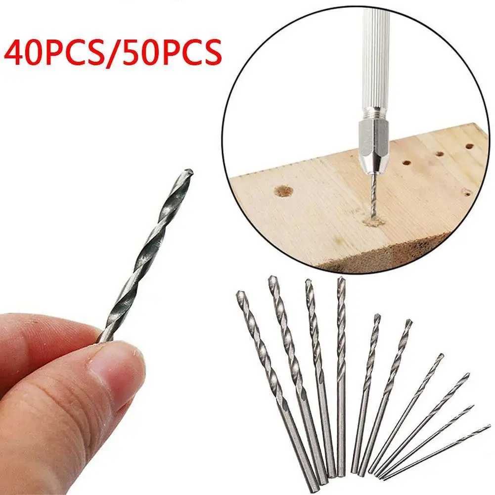 

40 шт., мини-сверла из быстрорежущей стали