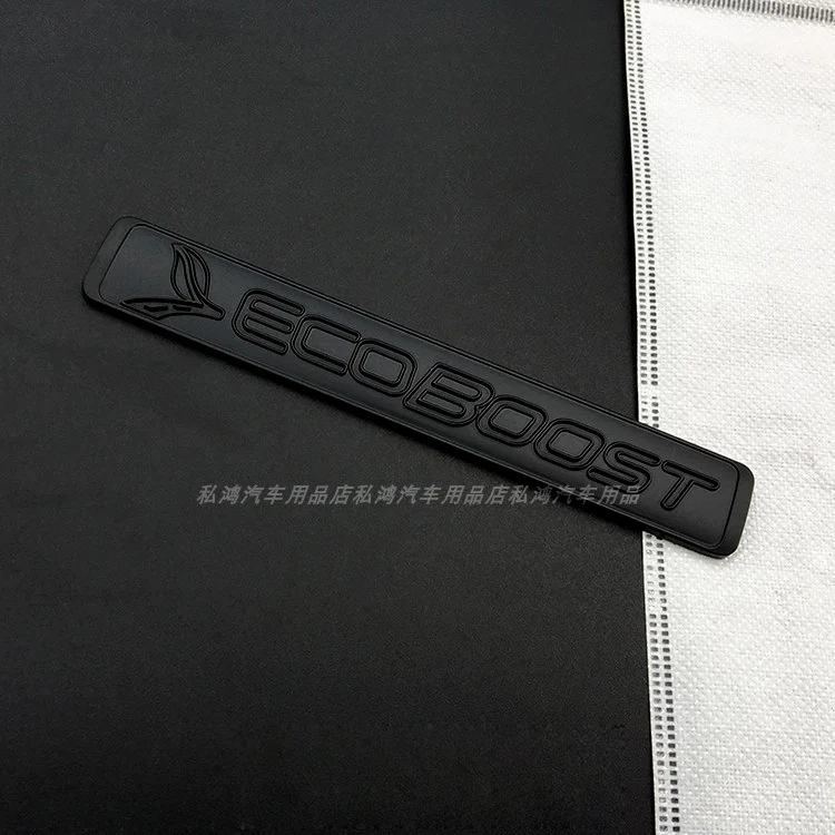 Металлический 3d-брызговик Ecoboost V6 из титана для автомобиля внедорожника