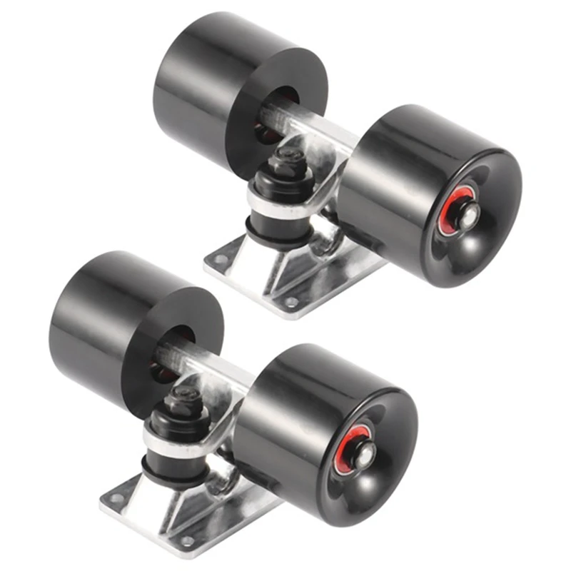 

New Sale Skateboard Wheels,3.25Inch Skateboard Trucks with 60X45mm PU Skateboard Wheel Bridge and ABEC-9 Bearings for Kids,Adult