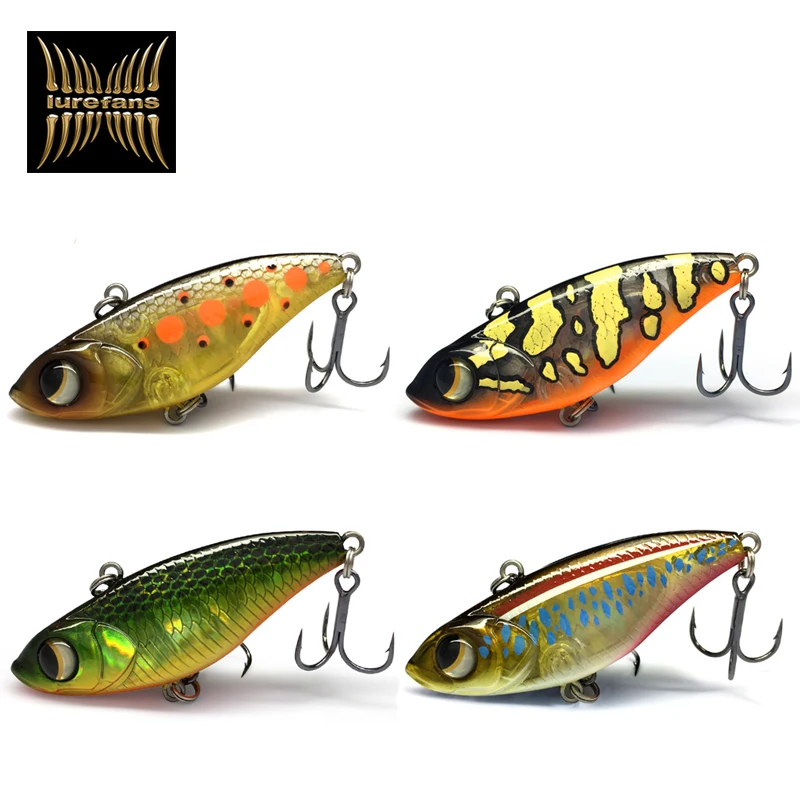 

Lurefans Fishing Lure VIB V55 Iscas Artificiais Wobbler Minnow Artificial Fishing Excellent Quality Floating Sinking 11.5g 55mm