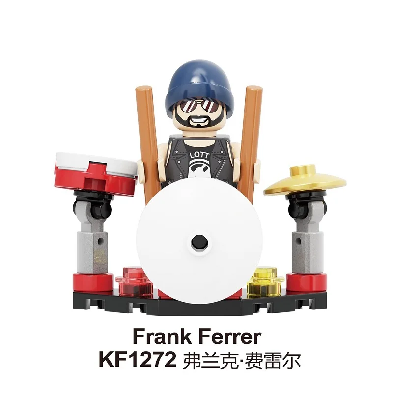 KF1272 Without Box Одна распродажа, супергерои Фредди Меркурий, модель Трамп, холлари Клинтон, Popeye, значок, строительные блоки, Детские Подарочные игрушки KF8029 - Цвет: KF1272 Without Box