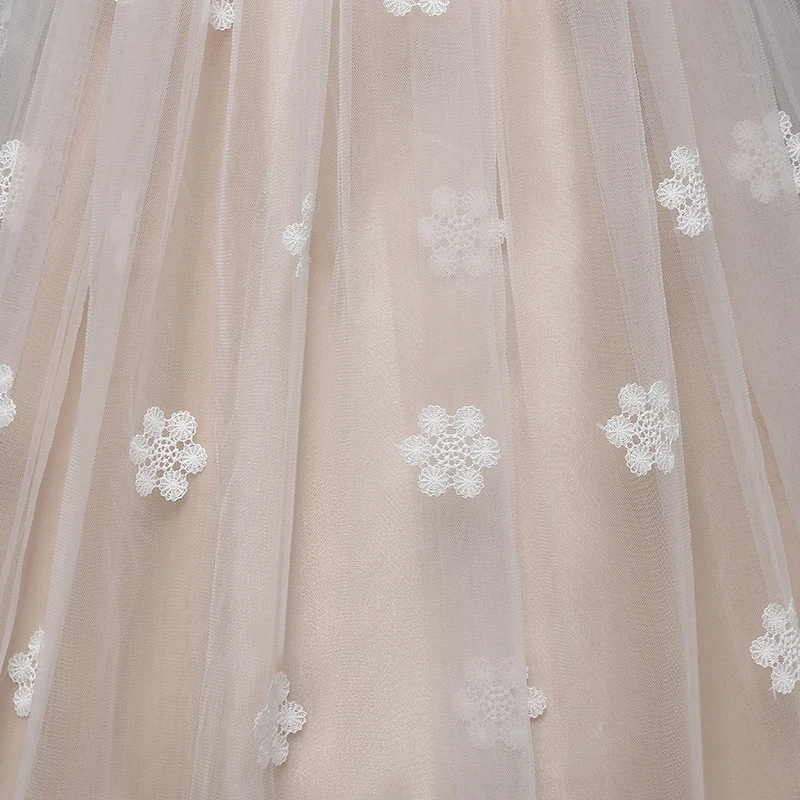 Девушка платье подружки невесты платье-пачка Вечерние Платья с цветочным узором