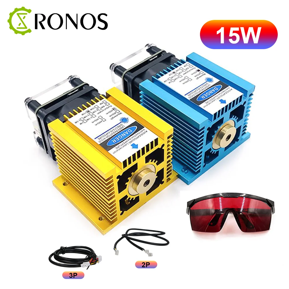 Лазерный Module450nm 15000 МВт 12V с постоянным фокусным расстоянием f диод TTL /PWM