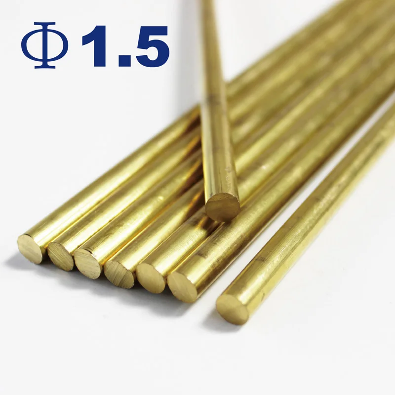 1 5 мм латунный круглый бар/стержни|Детали инструментов| |