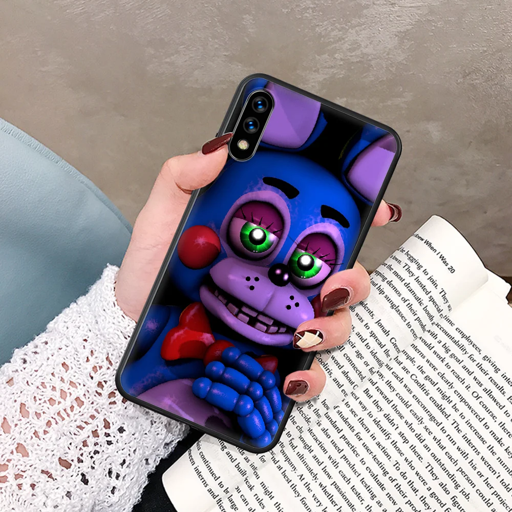 

five nights at freddys Phone Case For Huawei Honor 6A 7A 7C 8 8A 8X 9 9X 10 10i 20 Lite Pro Play black Waterproof 3D Back